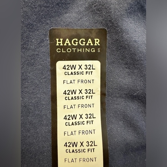 Haggar Coastal Comfort Chinos 42 X 32 - Picture 9 of 9